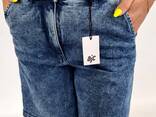 020240 Women’s denim bermuda shorts AJC - photo 2