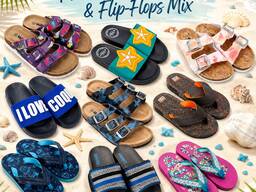 060148 Kids' Slides & Flip-Flops Mix