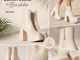 060152 Bershka Women's Platform Ankle Boots