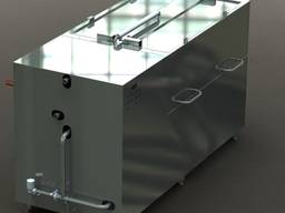 AUSRÜSTUNG ZUM KÜHLEN VON MILCH IN EINEM DURCHFLUSS SMOM-800