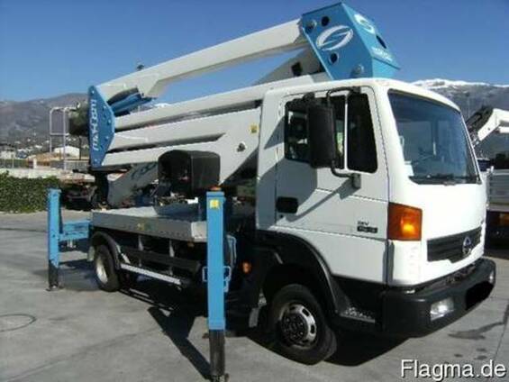 Автовышка Nissan Atleon 56.15. EEV Socage DA 328