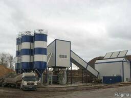 Бетонный завод стационарный SUMAB Т-100* 2 миксера, Швеция