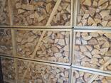 Kiln-Dried Birch Firewood in Wooden Boxes | KD Birch Logs in Crates - фото 1