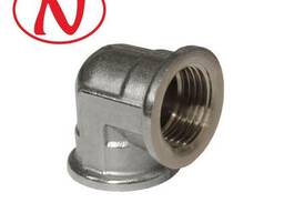 Brass Fitting 90 Elbow 3/4"F-3/4"M (Nikel) /HS
