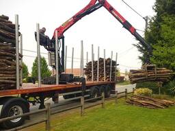 Brennholz bereit für den Einsatz