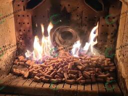 Топливные пеллеты Ø 8,0 и 10.0 мм (отруби пшеницы ©)