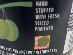 Canned olives