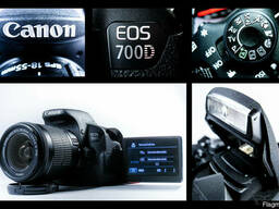 Canon EOS 700D DSLR Kit EF-S18-55mm IS STM BlACK
