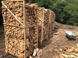 Chopped beech firewood / Дрова колоті букові / Kaminholz / Gehacktes Buchenbrennholz - фото 3