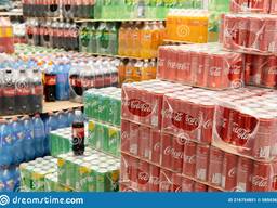 Coca Cola, Fanta, Pepsi, Sprite, Limonade, Dr Pepper Flasche/Dosen erhältlich