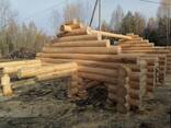 Дома, бани, беседки, из рубленного бревна под рубанок - фото 1