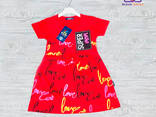 Платье для девочек с надписью Love Mini - фото 2