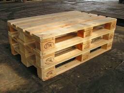 Epal Wooden Pallet / Industrial Heavy Stacking Wood Pallet Double Face