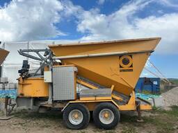 Gebrauchte mobile Betonmischanlage Fibo Intercon 15 m³/h, 2010, Dänemark