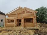 Готовый сруб дома из бревна рубленного - фото 2