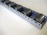 Gravity carrier Rollers, Galvanized Steel Roller, Roller conveyors Pallet Roller 50х1,5mm - фото 3
