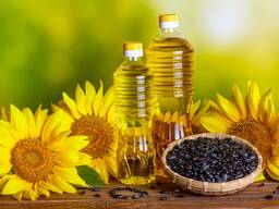 Großhandel mit Sonnenblumenöl. Sunflower oil wholesale