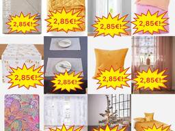 Haushaltswaren Mix Kategorie A Bettwäsche Handtücher Matten Lampen Taschen Duschvorhänge L