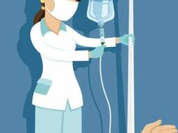 Капельницы. Витаминотерапия Vit C, B и лечение аллергии.