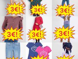 Kinderbekleidung Mix Kategorie A Markenware von Babys bis Teenager ab 50 Stück lieferbar