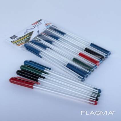Kugelschreiber und HB-Bleistift