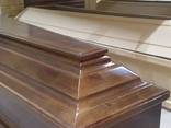 Лакированные гробы из МДФ и дерева - фото 1