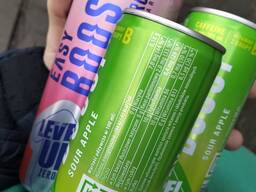 Level up energy drinks