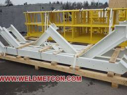 Schweißkonstruktion aus Stahl, Lagertanks / weldmetcon. com /