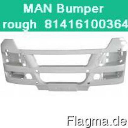 ✔ MAN 81.41610-0364, 81416100364 ★ Бампер TGX грунтованный