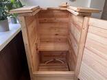 Mini-Sauna für zu Hause, tragbare Sauna, Sauna für den Balkon einer Wohnung - фото 5