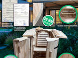Mini saunas, Linden barrel sauna for 1 person, mini sauna for balcony, sauna for garden - фото 13
