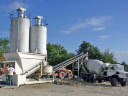 Mobile Betonanlage Sumab C-15 (20 m3/h), Schweden