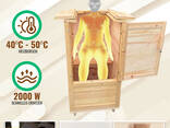 Mobile Dampfsauna Heimsauna Mini sauna Faltbare Sauna Sitzsauna für badezimmer - photo 4