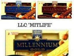 Молочный Шоколад Millennium с орехом Nut LLC Mitlife