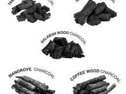 Natural Black Sawdust Charcoal Ash Content (%) low as 2