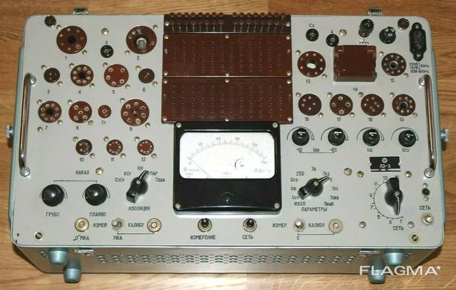 L3-3 soviet vacuum tube tester / tested