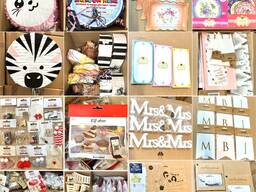 Partybedarf &amp; Decoartikel, versch. Themen-Mix,  A-Ware