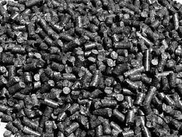 Pellets aus Sonnenblumenschalen