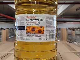 Refined Sunflower oil wholesale 1-20L PET Bottle (Private Label)
