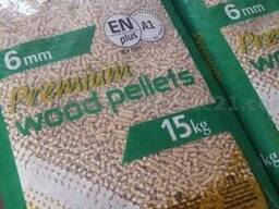 Premium Wood Pellets Din ENplus A1, A2