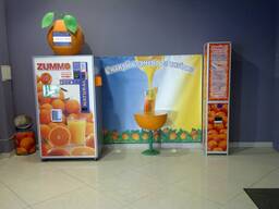 Продам 8 автоматів Zummo для апельсинового фрешу бонус-система технологія виробництва