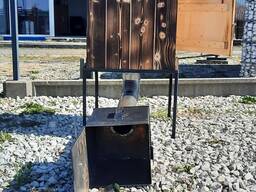Räucherkammer Räucherofen Räucherplatz Feuerstelle Set Garten