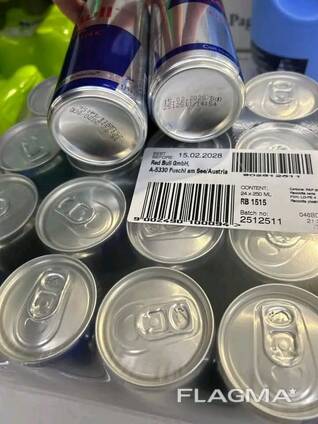 Red Bull Energy Drink, ein weltweit bekanntes Energiegetränk
