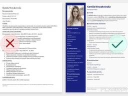 Робимо професійне резюме (CV) польскою, немецкою, агл мовою и тд!