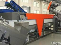 Технологическая линия для мытья пленки HDPE, LDPE