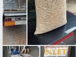 Weiße Holzpellets A1 und A2 6 mm, 8 mm - фото 8