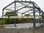 Welded steel construction, building steel construction