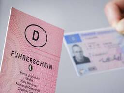 Замена водительских прав в Германии